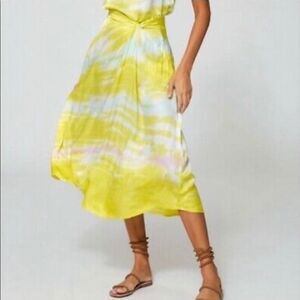 Young Fabulous & Broke Savanna Twist Midi Skirt